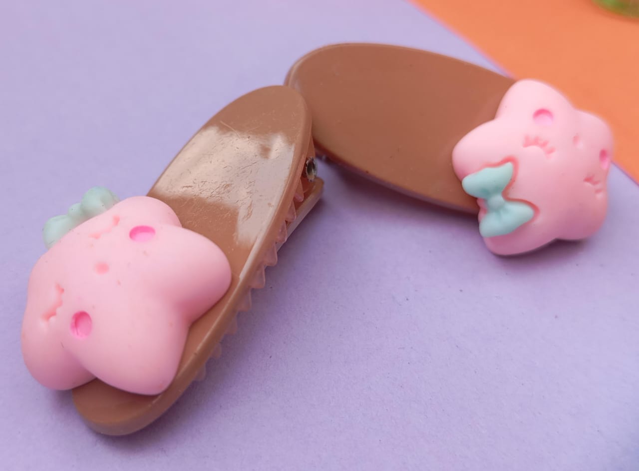 Pack of Cute Hair Clips/Colorful, Stylish & Trendy Hair Accessories for Girls