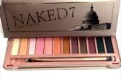 Urban Decay Eyeshadow Palette with Glitter & Matte Shades – Dual Soft Brush